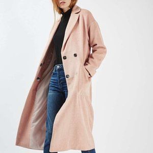 TOPSHOP Longline Slouch Coat Size 4